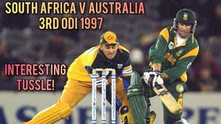 Interesting Tussle Between Two Great Teams! | South Africa V Australia | 3rd ODI 1997 Highlights