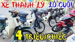 THANH LÝ DREAM THÁI CUP 86 CITI SUPER WIN WAVE ANPHA AB 6TR NOUVO XE ĐI LÀM 4 TRIỆU XE MÁY GIÁ RẺ