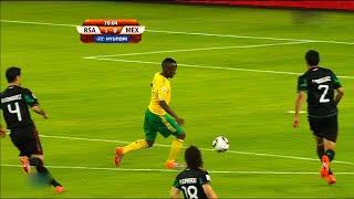 Teko Modise Took On Mexico At The 2010 World Cup