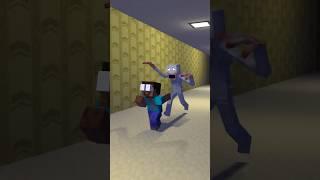 Scp-096 Chase Herobrine #shorts