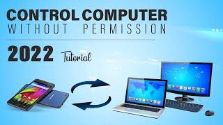 Remotely Control a Laptop or Desktop by Mobile Phone Globally using Internet without Permission