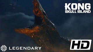 Kong skull island (2017) FULL HD 1080p - The big one appears scene Legendary movie clips