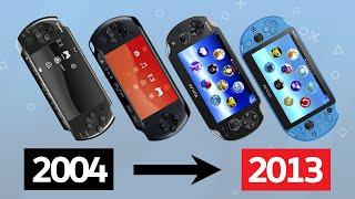 Evolution of PSP / Playstation Portable 2004-2013