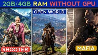 Best 4Gb Ram Low End PC Games Without Graphics Card | No Grafix Card Games For PC/Computer