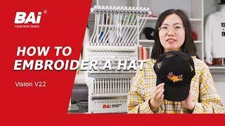 How To Embroider a Hat (Embroidery Machine for Beginners)