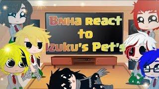 Bnha react to dekus pet| tiktok compilation| part 1