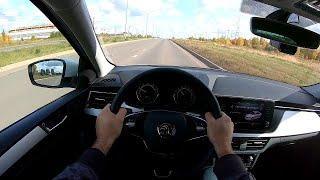 2020 SKODA RAPID 1.6L (110) POV TEST DRIVE