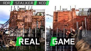 Cities from Games in Real Life: Stalker 2, RDR 2, Kingdom Come Deliverance 2