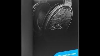 Sennheiser HD650  Headphones Unboxing!