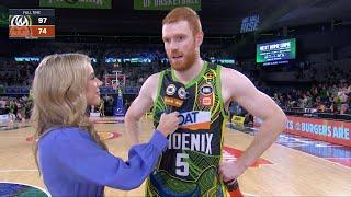 Angus Glover Post-Game Interview vs Cairns Taipans (Round 8, NBL25)