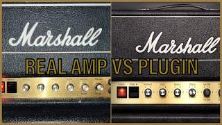 Softube Marshall JMP 2203 vs Real Amp (1977 JMP 2203)