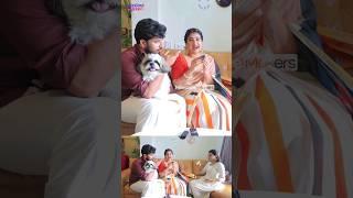 Banana Eating | Aparna Thomas & Jeeva Joseph | Home Surprise Visit | Milestone Makers | #shorts