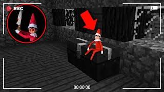 I recorded elf on a shelf all night in minecraft and this is what happened... (Minecraft)