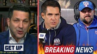 GET UP | Adam Schefter BREAKING: Giants preaching patience with Joe Schoen & Brian Daboll