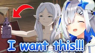 Kanata Reacts To Frieren's Potion That Only Dissolves Clothes 【Hololive】【Eng Sub】