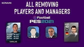 ALL MANAGERS AND PLAYERS GONNA BE REMOVED IN PES 2021 MOBILE | PES 2021 MOBILE ANDROID & IOS