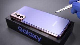 Samsung Galaxy S21+ Unboxing - ASMR