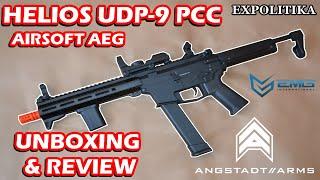 EMG Helios Angstadt Arms UDP-9 - Airsoft Unboxing & Review