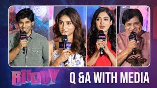 Buddy Movie Team Q & A With Media | Allu Sirish | Ali | Gayathri Bhardwaj | Manastars