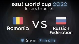 Romania vs Russian Federation | SF | osu! world cup 2022 (OWC 2022)