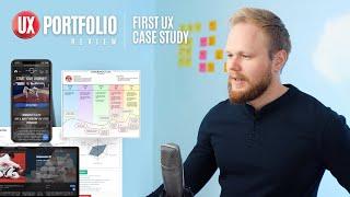 Junior UX Portfolio Review: First UX Case Study