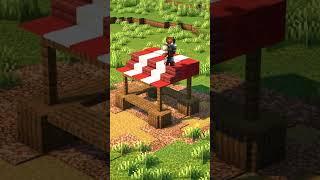 Minecraft, Perfect Market Stall, Build Tutorial #minecraft #minecrafttutorial