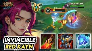 Wild Rift: RED KAYN IS UNKILLABLE WITH THIS BROKEN BUILD! (INVINCIBLE RHAAST)