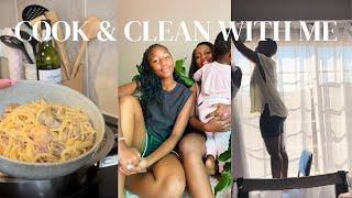 Weekend Vlog: Cook & Clean With Me