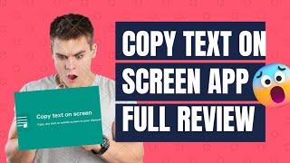 Copy text on screen | Copy text on screen pro | Copy text on screen pro apk review full information