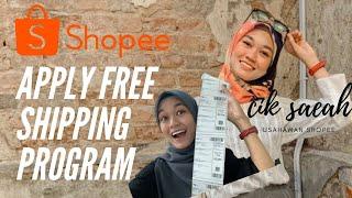 Free Shipping Program Shopee (BEGINNER)