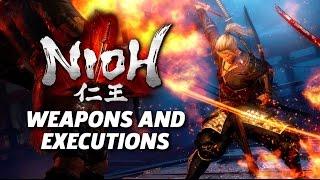 Nioh - Melee Weapons and Executions Gameplay