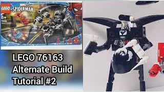 Tutorial#2 LEGO 76163 Venom Crawler alternative build | cheap brick channel