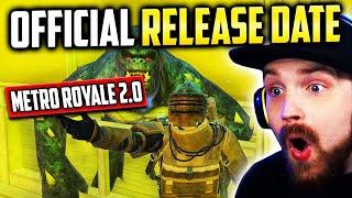 METRO ROYALE 2.0 OFFICIAL RELEASE DATE | PUBG MOBILE 1.6