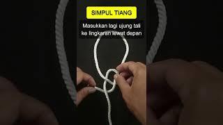 Simpul Tiang Cara Membuat dan Kegunaannya #simpultiang #simpulpramuka #talitemali