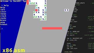 I build my own OS using Assembly x86 | RockOS
