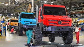 Inside German Massive Factory Producing Powerful Off-Roading Mercedes Unimog Trucks