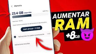 Como Aumentar La Memoria Ram de Android Sin Root | Hasta 8GB | 2023!