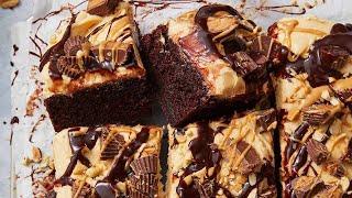 Chocolate Peanut Butter Cake FOR A CROWD