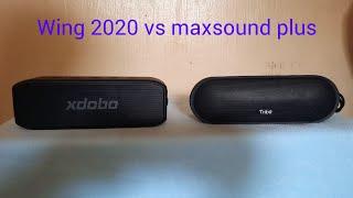 xdobo wing 2020 vs tribit maxsound plus