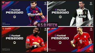 PES 2020 GRAPHIC OBB PATCH •NEW STARTSCREEN, KITS, REAL TEAMS