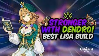 SHE'S STRONGER NOW! Complete Lisa Guide - Best Artifacts, Weapons, Teams & Showcase | Genshin Impact