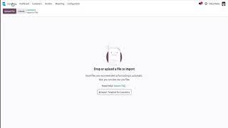 Drag and Drop Attachments For Importing In Odoo 18