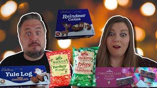 Americans Try British Christmas Food