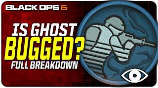 Is the Ghost Perk Bugged in Black Ops 6?