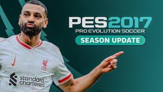 PES 2017 New Season Patch 2025