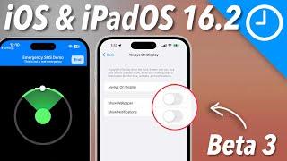 iOS & iPadOS 16.2 Beta 3: Everything New!