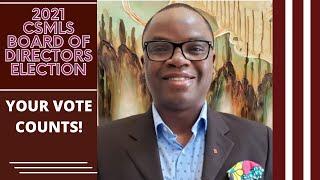 Kwabena Boateng-CSMLS Ontario Director Candidate Promo Video (2021)