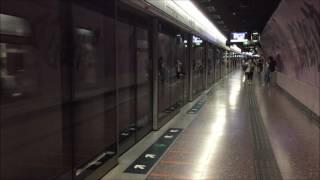 MTR HD 60 FPS: M-Stock Trains @ Various Stations On Tsuen Wan Line & Island Line (9/18/16)