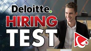 Deloitte Hiring Test: Questions and Answers