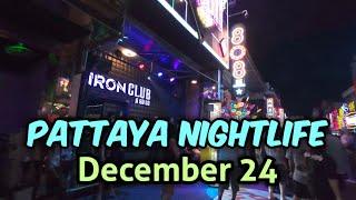 Pattaya Thailand Nightlife December | Pattaya walking street Nightlife Beach Road and soi Lk metro